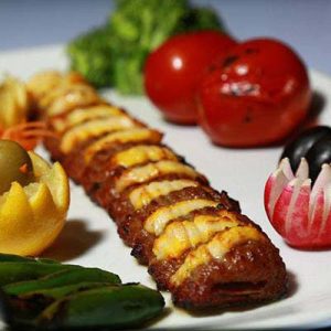 خوراک لقمه نگین دار