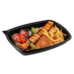 خوراک کباب لقمه نگین دار