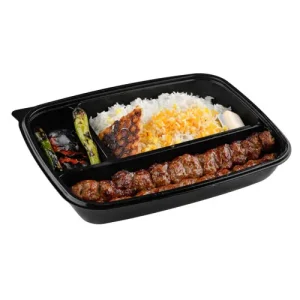 چلوکباب کوبیده 2 سیخ ممتاز